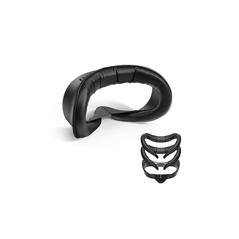 KIWI design V4 Coussinets PU Confort Ventilé Antivaho pour Quest 3S, 2 Pcs | Pour Quest 3S, anti-pression faciale, antivaho, ven