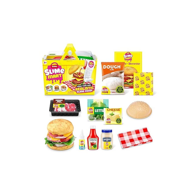Slime Mart (Panier) de ZURU, Jouet composé de Slime, activités manuelles pour Enfant et Adulte