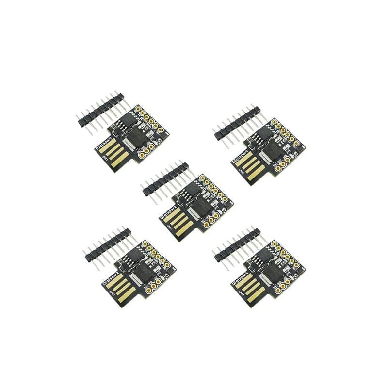 Aihasd 5 pièces Digispark Kickstarter Attiny85 Carte de développement micro USB carte de développement pour Arduino