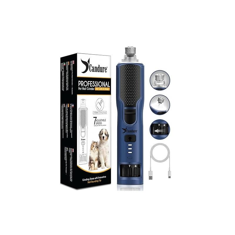 Candure Coupe Ongles Chien Pour Coupe Griffes Chien Et Coupe Ongle Chat- Acier Inoxydable Chien Toilettage Coupe Ongles Pour Ani