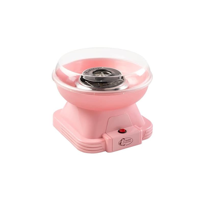 Bestron machine barbe à papa, Cotton Candy Maker avec 10 bâtonnets & cuillère à mesurer, idéal pour les anniversaires d'enfants