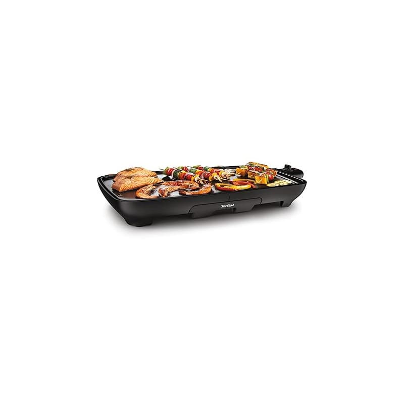 Tefal - Malaga XL - Plancha électrique - 6 à 8 personnes - 2000W - Noir | Plancha de table pour 6 à 8 personnes - Cuisson homogè