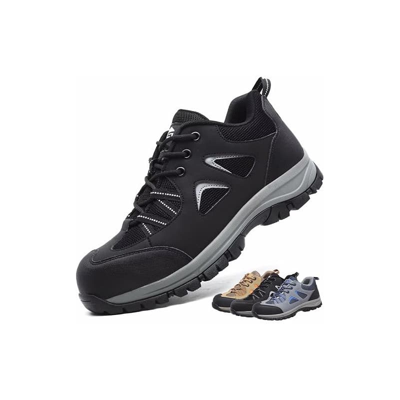 CYKYGGO Chaussures de Sécurité Hommes Femme Légère Chaussures de Travail | Basket de Securite Confortable Embout Protection Acie