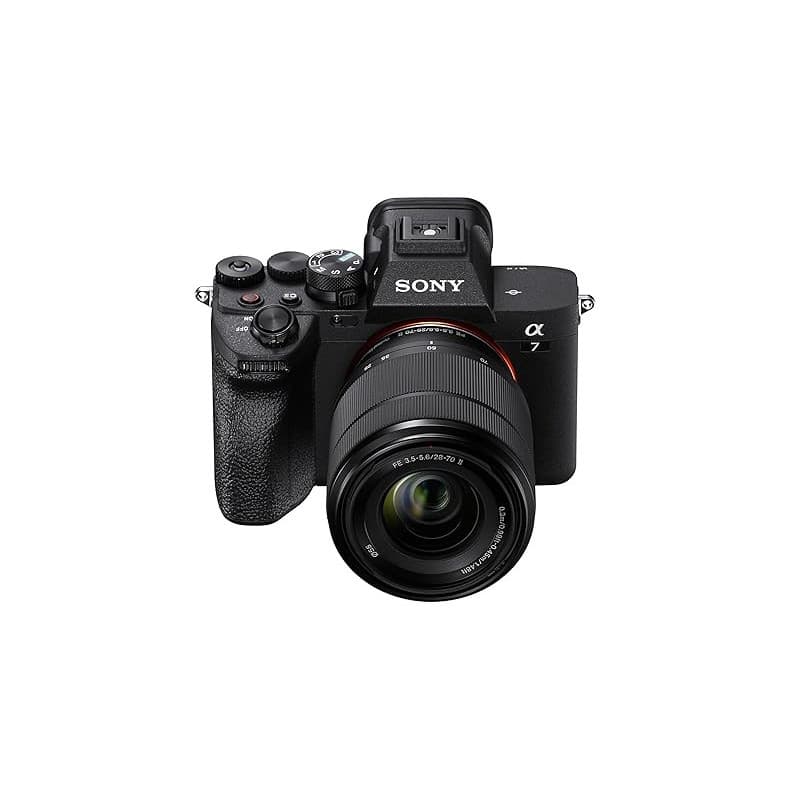 Sony Alpha 7 IV – Appareil Photo Hybride Plein Format 33 MP avec Objectif 28-70 mm II – Autofocus en Temps Réel, Rafale 10 i/s,