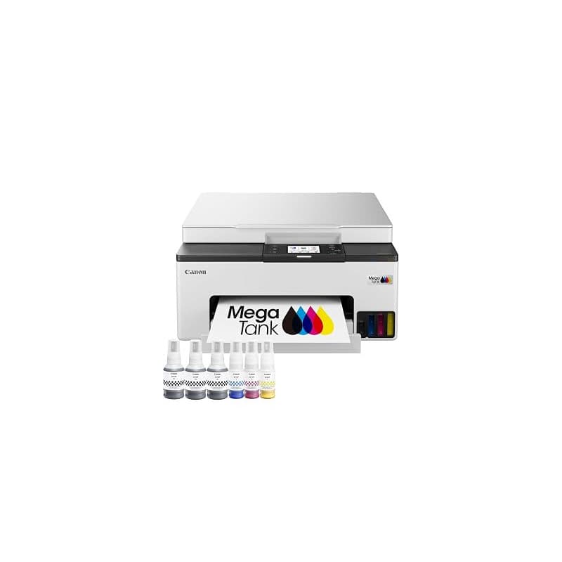 Canon MAXIFY GX1051 Imprimante A4 Couleur pour la Maison et Le Bureau | Imprimante, Copieur et Scanner Jet d'encre MegaTank Tout