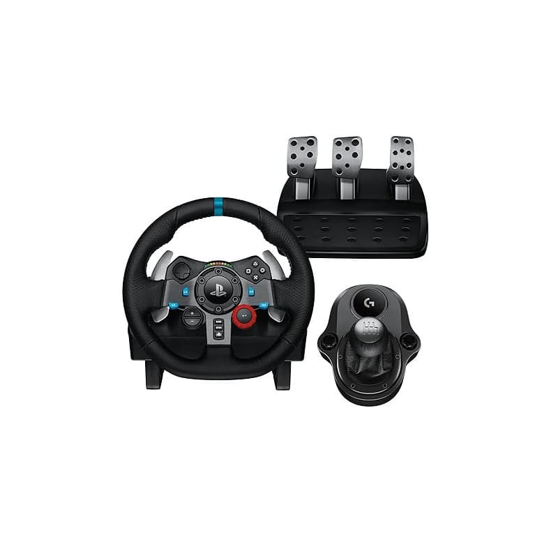 Logitech G G29 SE Driving Force Wheel and Shifter pour Playstation & PC | Volante e pedali da corsa, ritorno di forza dinamico,