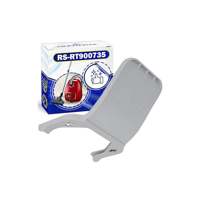 MONTERAL Support pour Sac Aspirateur RSRT900735 RS-RT900735 pour Moulinex | pour Rowenta pour Tefal - Garantie de 10 Ans - MONTE