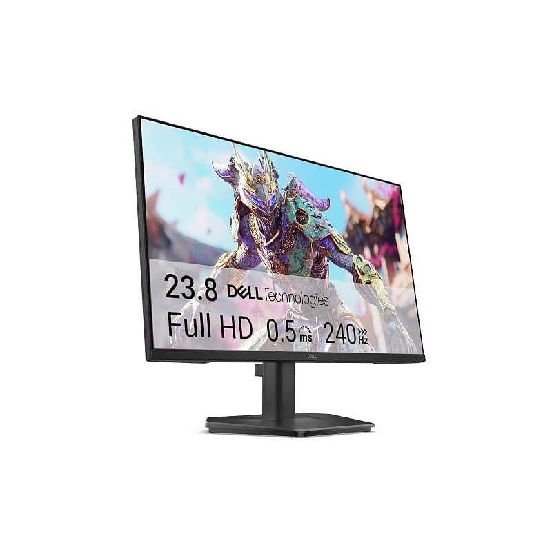 Dell 24 FHD IPS Moniteur Gaming SE2426HG, 240Hz, 0,5ms, FreeSync Premium | 0.5ms, AMD FreeSync Premium, 99% sRGB, HDR10, VESA (1