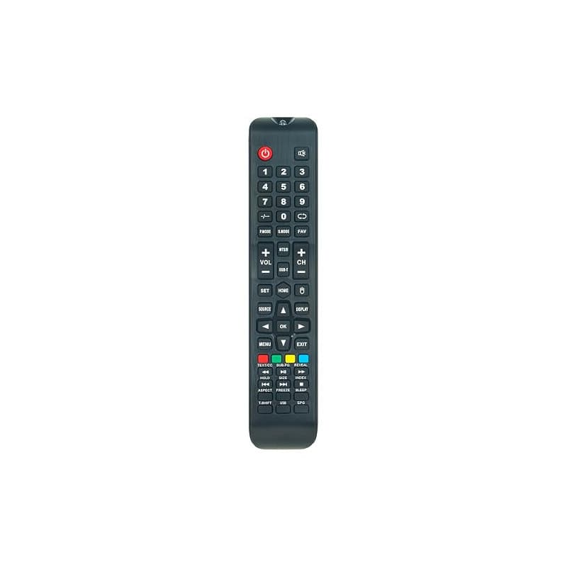 VINABTY Télécommande remplacée Convient pour AKAI TV AK43FSM1440 AK43SM1433 AK50M1466 AKTV2821M-SMART AKTV3219M AKTV3294HD-SMART