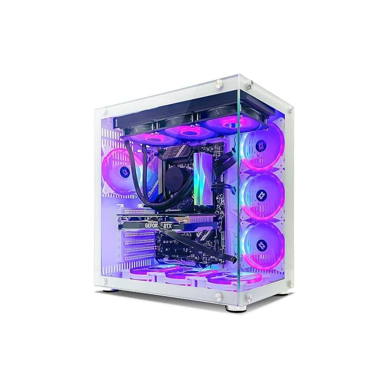 INFOMAX | PC Gamer, Ordinateur de Bureau, PC Gaming - Processeur Intel Core i5-12400F • NVIDIA RTX 3050 6 GO • RAM DDR4 16 GO RG