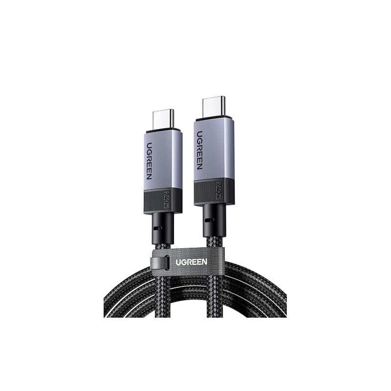 UGREEN Nexode Câble USB C 240W Charge Rapide Gen3 40Gbps Vidéo 8K@60Hz 1M | Type C PD 3.1, Compatible avec MacBook Ordinateur Po
