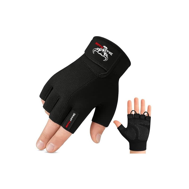 Beast Rage Gants de Fitness Musculation Homme et Femme Exercice Entraînements Gants Sport Gym Cyclisme Gymnastique Halterophilie