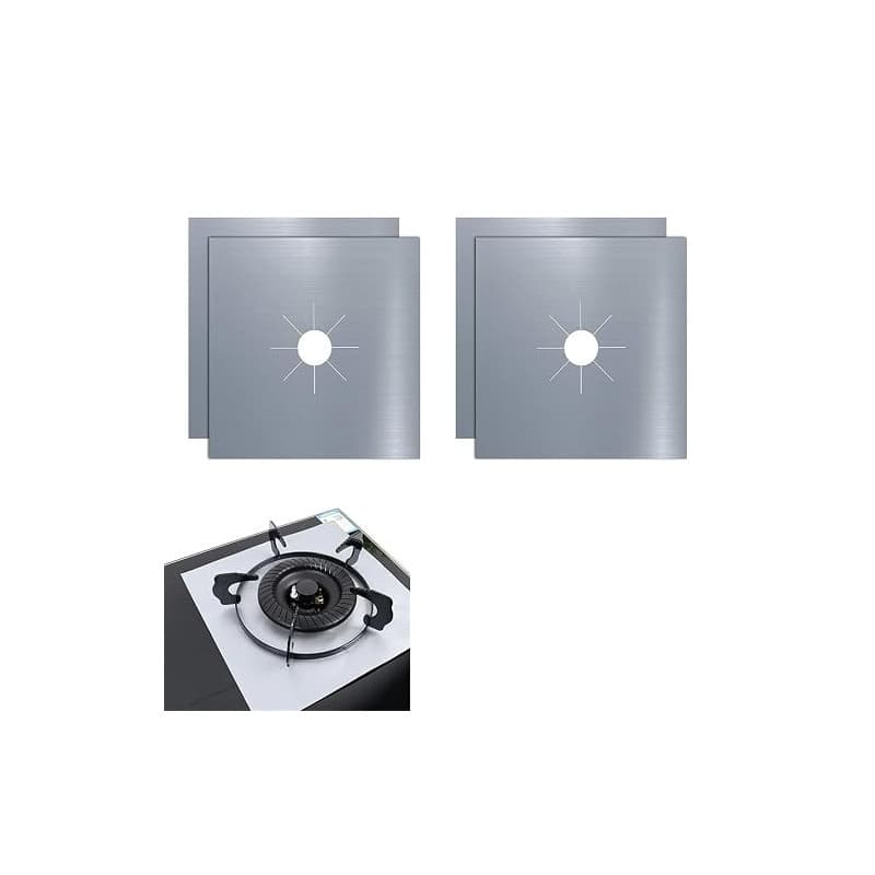 Protection Plaque Cuisson Gaz, Tapis de Cuisinière à Gaz, Protection Cuisinière à Brûleurs Gaz, Protection de Cuisinière à Gaz,