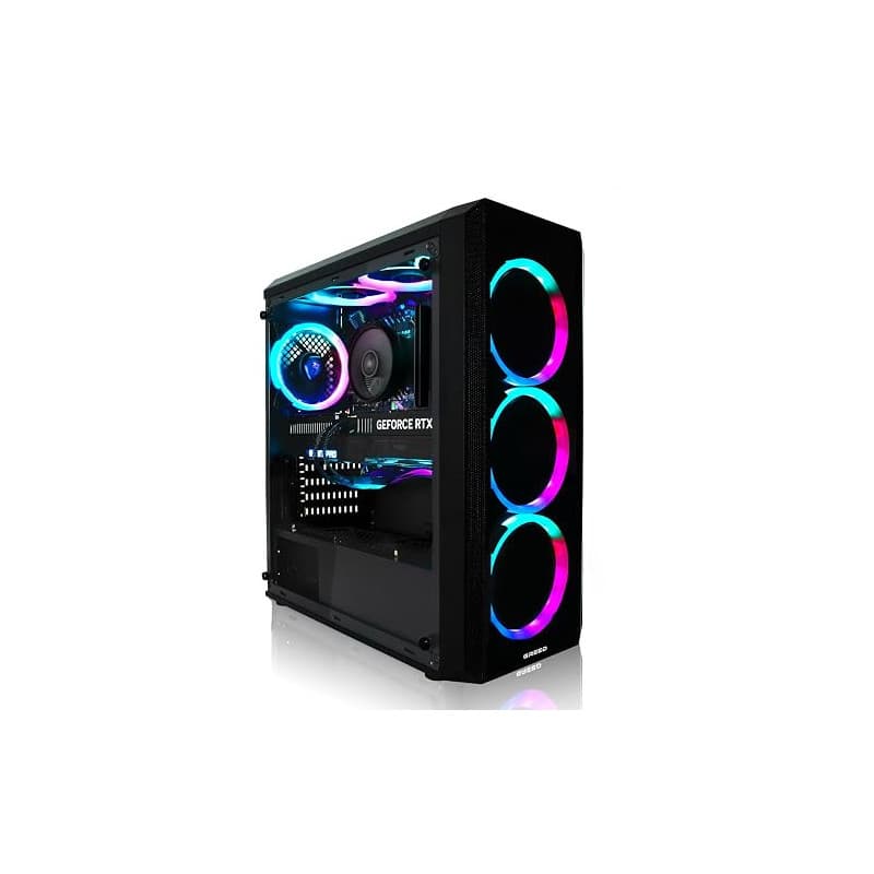 Greed®MK2 Lite - High End PC Gamer - Intel Core i5 10400F + Nvidia Geforce RTX 3050- Ordinateur RGB Ultra Rapide + PC Gaming 4K