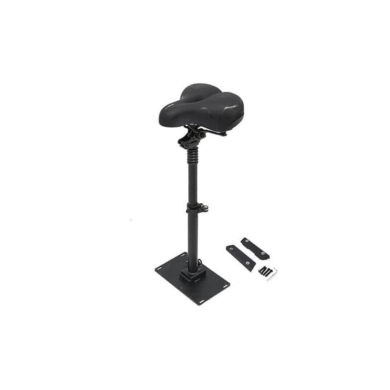 Ysislybin Siège de Trottinette Électrique ZT3Pro, Hauteur Réglable de 45 à 65 cm Coussin Amortisseur Pliable pour Trottinette Él