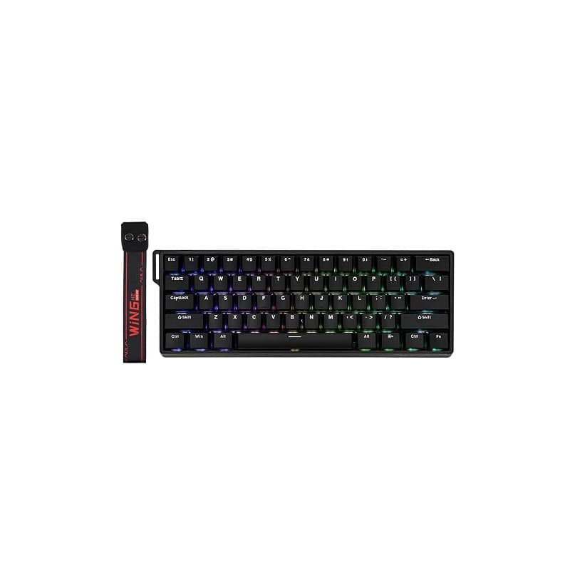 EPOMAKER Aula WIN60 HE 60% Clavier Magnétique avec Actionnement Réglable | 8 000Hz, Commutateurs à Effet Hall, Échange à Chaud,