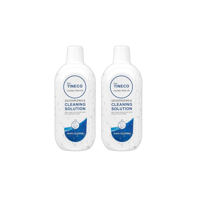 (2 Flacons) Solution de Nettoyage pour Sols Compatible avec Tineco, Nettoyant Professionnel pour Sols Adapté à Tous les Aspirate