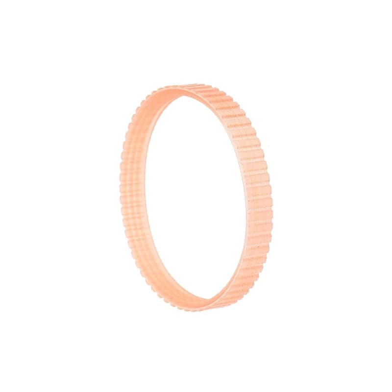 QUARKZMAN Courroie Entraînement Rabot Électrique Polyuréthane 240mm Orange | Courroie Crantée pour Rabot Électrique en Bois