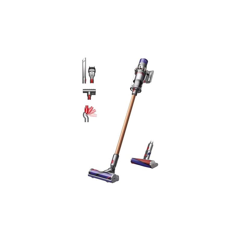 Dyson Cyclone V10 Absolute aspirateur sans Fil, 150 Airwatts, 60 Min d’autonomie – Technologie Anti-emmêlement, Brosse Fluffy po