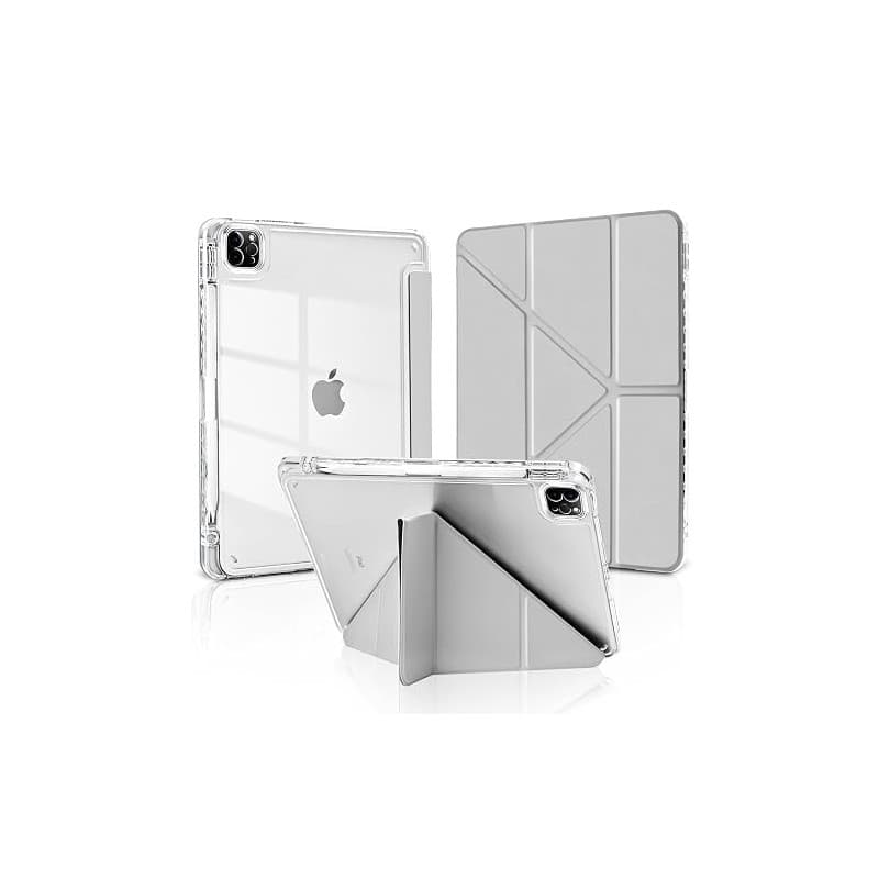 MuyDouxTech Coque pour iPad Pro 11 Pouces 2022/2021/2020/2018 (4e/3e/2e/1re Génération) avec Porte-Stylet, Support Vertical et H