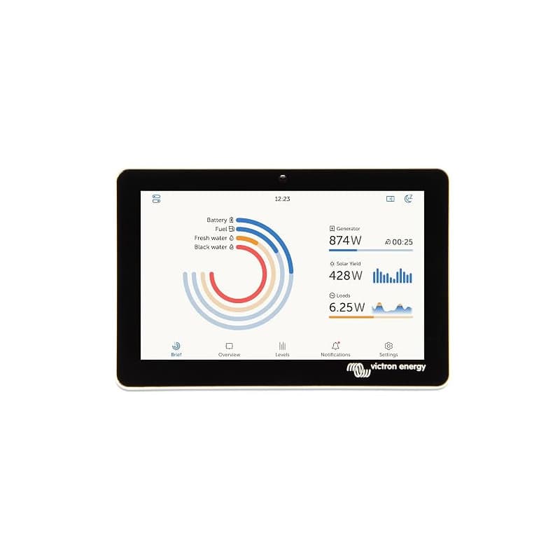 Victron Energy GX Touch 50, Écran d'Affichage pour Cerbo GX (Étanche)