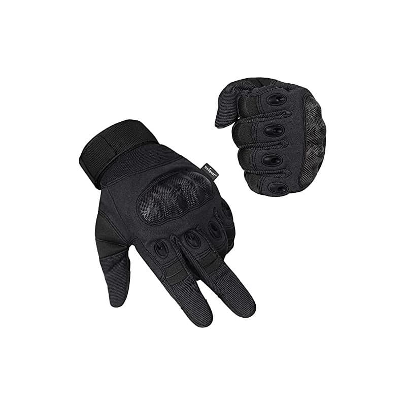 Unigear Gants Moto Homologués CE Unisexe Tactiles Respirants Mi-Saison | Antidérapants, protection pour scooter, vélo et motocro