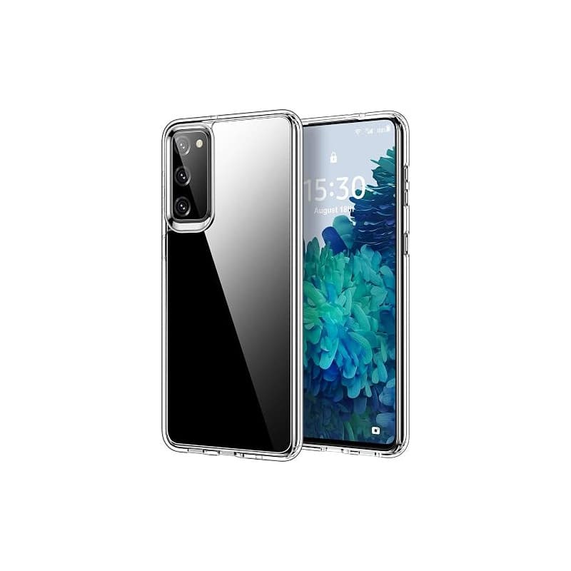 HOOMIL Coque pour Samsung Galaxy S20 FE, Anti-Jaunissement, Transparente | Antichoc, Résistant aux Rayures, Étui Housse de Télép