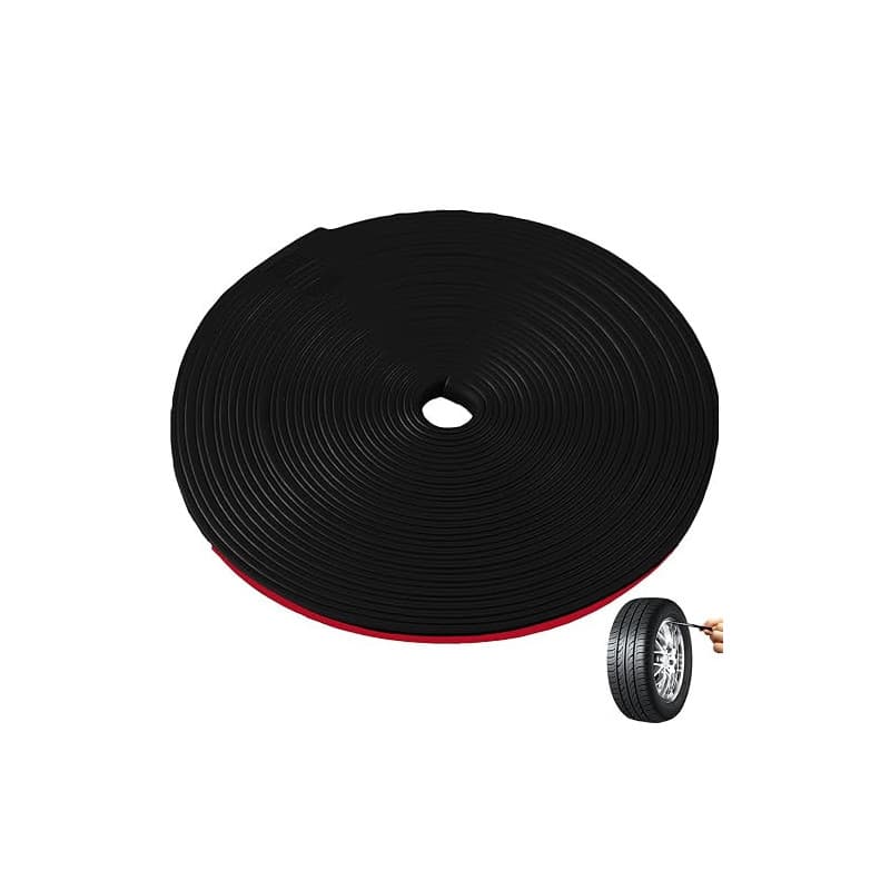 8 m Jantes Protecteurs Décor Bande, Protection Portiere Voiture, Bandes Adhésives pour Jantes de Voiture, Protecteurs de Pneus p