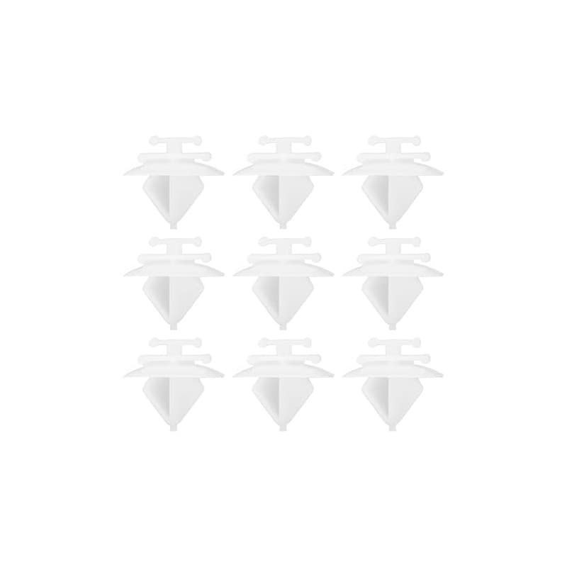 eMagTech Lot de 30 Clips de Moulage pour Arche de Roue Avant de Voiture 71775718 compatibles avec Renegade 2014-2020 en Plastiqu