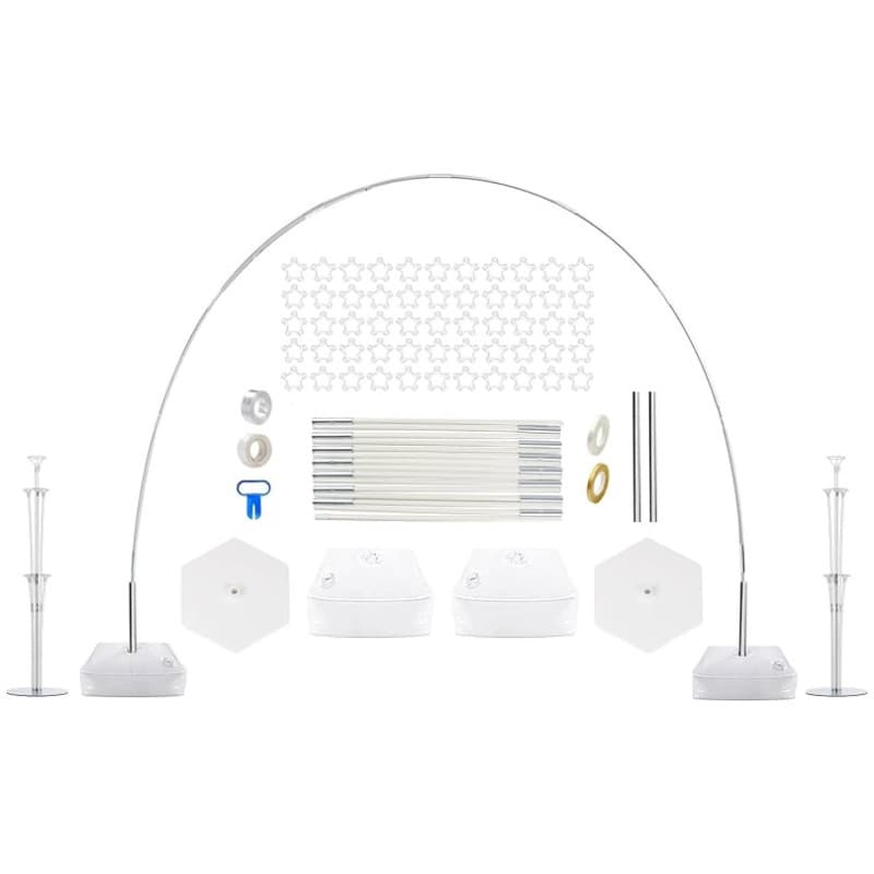 PILIN Kit D'Arche De Ballons, Set D'Arche de Ballons Ajustable et RéUtilisable 3Mx2M, DéCoration pour Mariage, Remise de DiplôMe