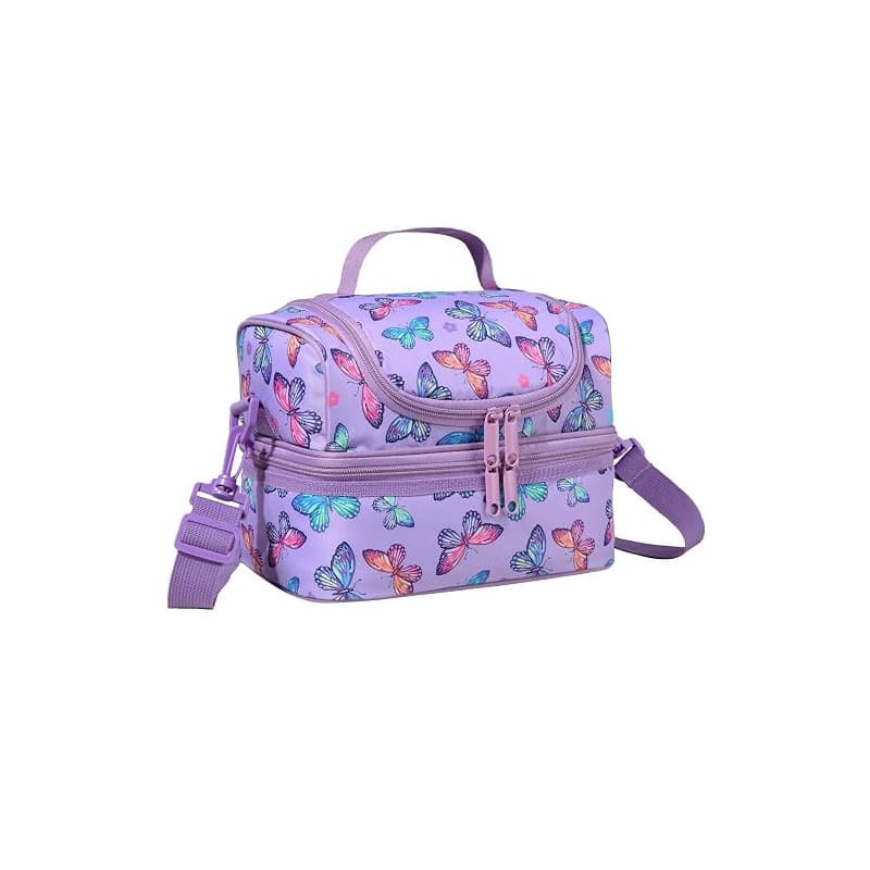 Chase Chic Sac Isotherme Repas Enfants, Sac à Déjeuner léger à double compartiment,Sac à lunch étanche avec Bandoulière Réglable