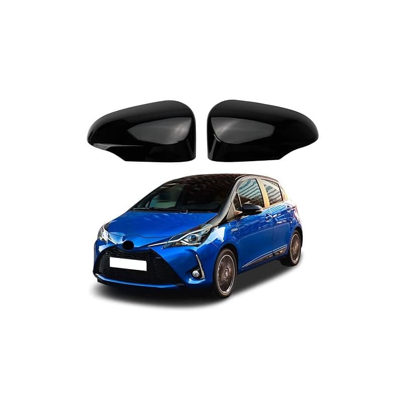 Coques de rétroviseurs pour voiture, 1 paire de coques pour rétroviseurs extérieurs de porte, coques de rétroviseurs latéraux po