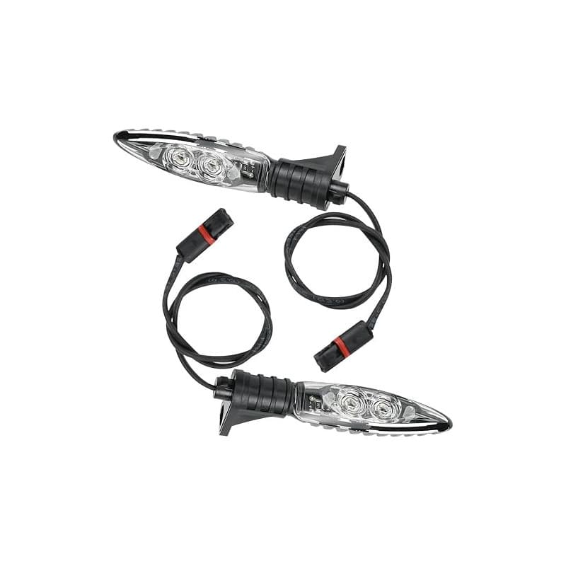MangWany 2 Clignotants Moto pour S1000RR F800GS R1200GS F650GS | 2pacs voyants lumineux adaptés aux motos, 63138522499 Clignotan