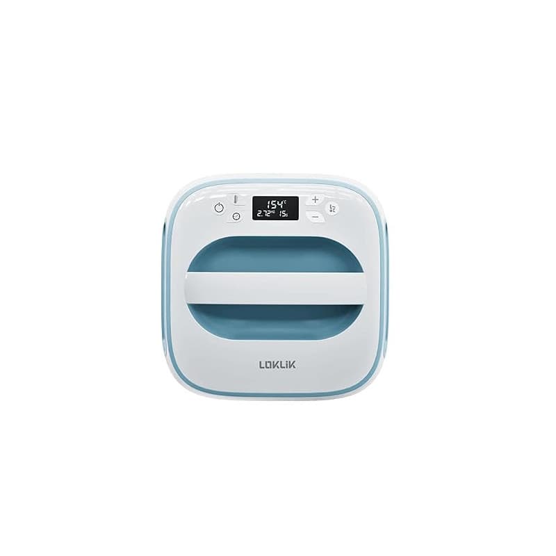 LOKLiK Easy Heat Press Presse à transfert pour la personnalisation de T-shirts, pulls, couvertures, serviettes, sacs fourre-tout