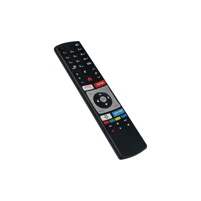 VINABTY Télécommande de Remplacement Compatible avec Telefunken HAIER TV | LDF40V280S LDU50H350S LDU65H350S LDU50V300S LDU49H350