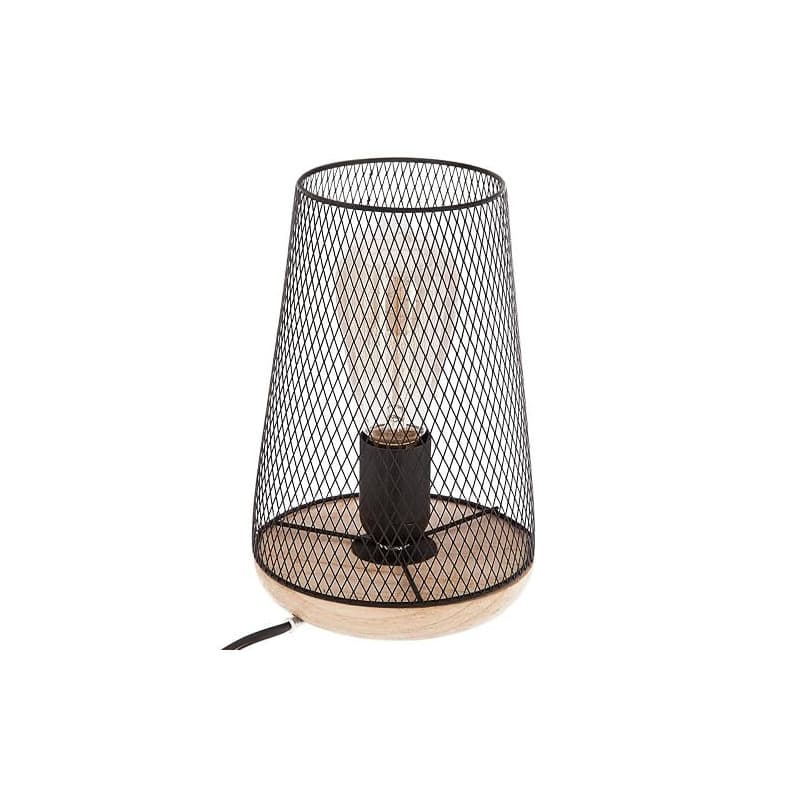 ATMOSPHERA CREATEUR D'INTERIEUR Lampe à Poser - Style Design - Métal-Coloris Noir