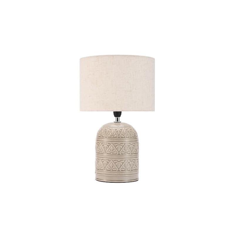 Pauleen Paulmann 48223 Tender Pearl Lampe à poser, max. 20 watts, fabriquée à la main, beige, lampe de chevet au style bohème en