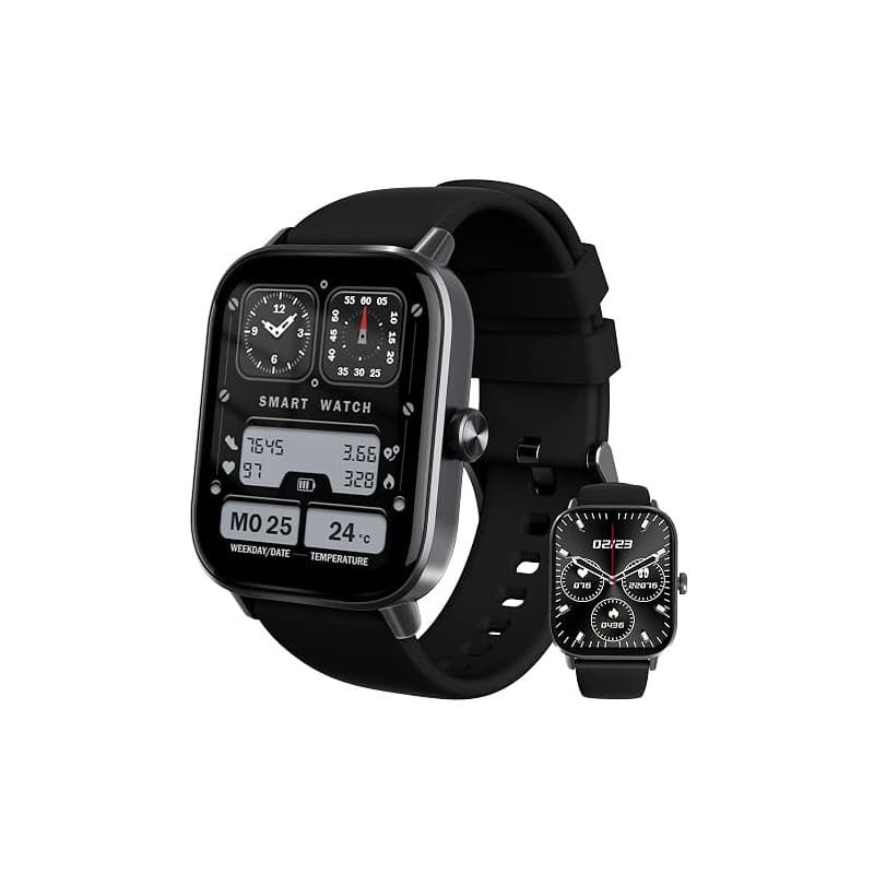 YISH Montre Connectée Homme Femme: Smartwatch Bluetooth, Montre Homme IP68 Montre Connectée Sport, Connecte 20+ Mode, Podomètre,