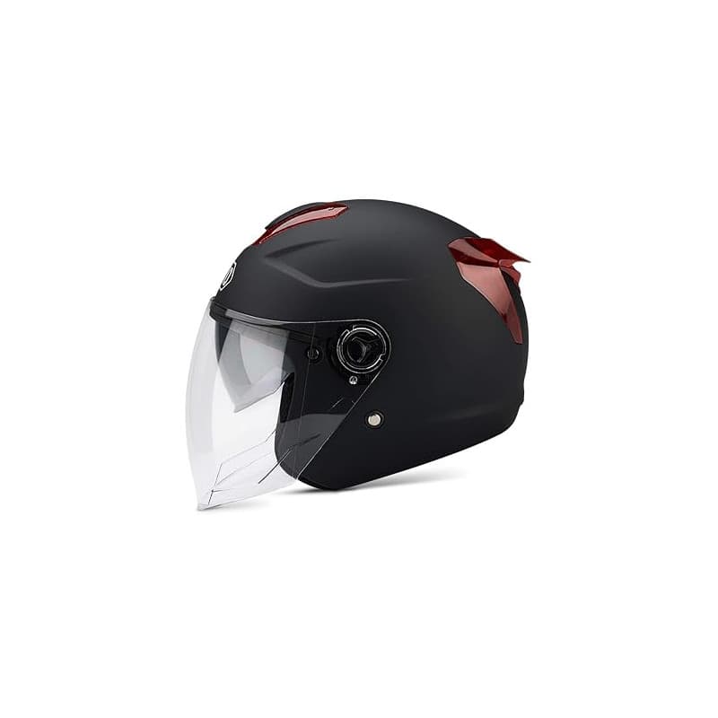 Galatée Casque Adulte à Double Visière. Coque Rigide en Abs, Couche De Protection Eps Renforcée, Boucle à Dégagement Rapide en 7