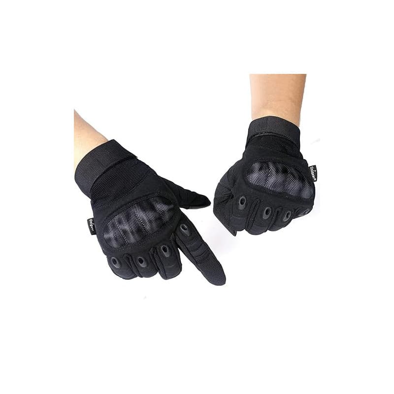 Unigear Gants Moto Homologués CE Unisexe Tactiles Respirants Mi-Saison | Antidérapants, protection pour scooter, vélo et motocro