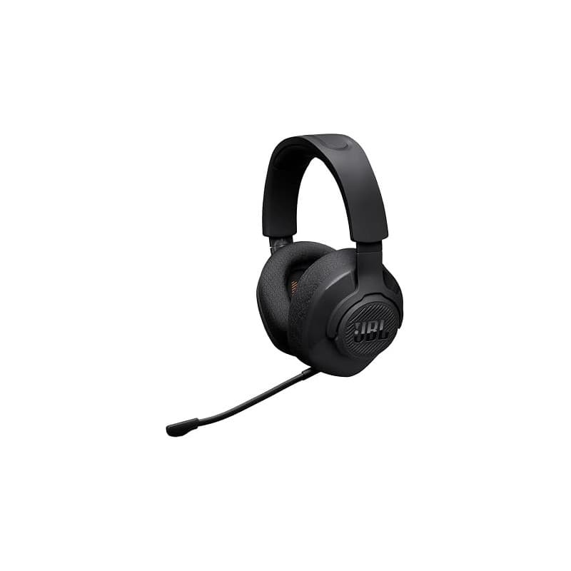 JBL Quantum 360, Casque Gaming Circum-Auriculaire sans Fil, Noir | Double Connexion 2,4 GHz et Bluetooth, Autonomie 22 h, Micro
