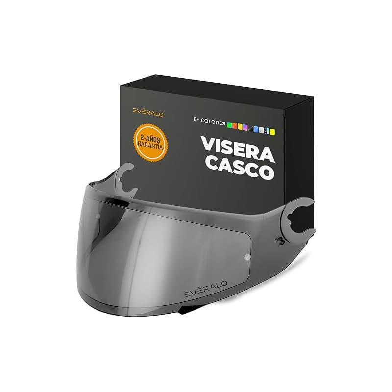 Everalo Visière pour Shark Spartan - Skwal - D Skwal - Vz160 – Vz165 | Écran compatible aussi avec Spartan 1.2 - Skwal 2 - D Skw