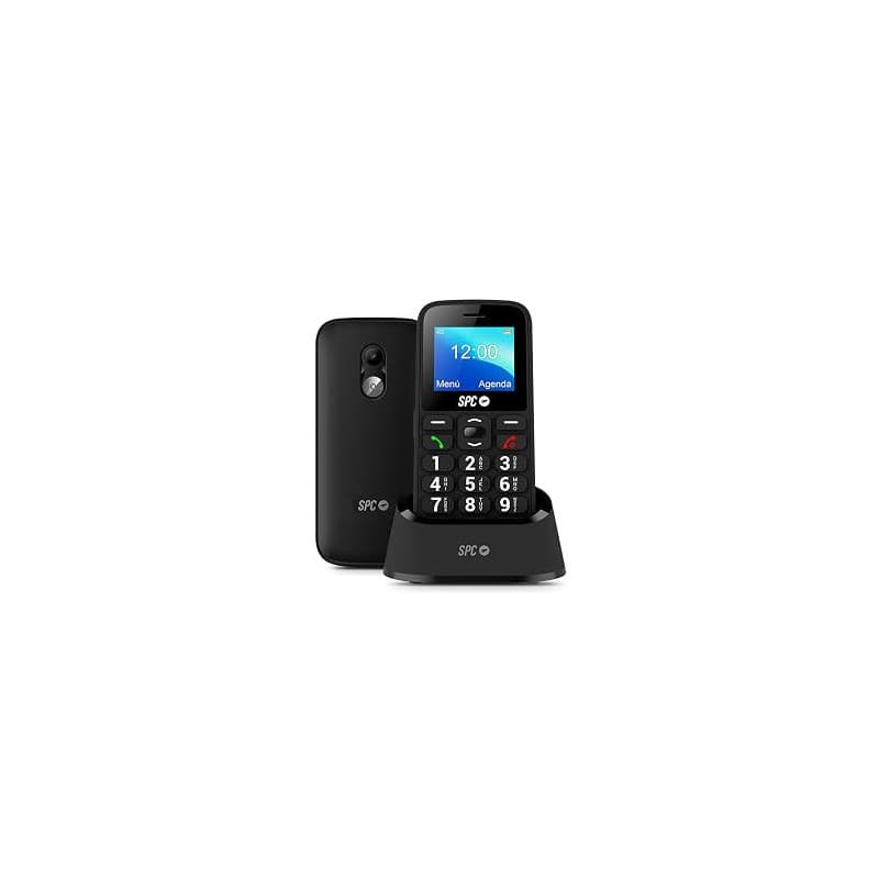 SPC Fortune 2 4G - Téléphone Portable 4G pour Personnes âgées, Bouton SOS, Sonnette très élevée (102dB), Configuration à Distanc