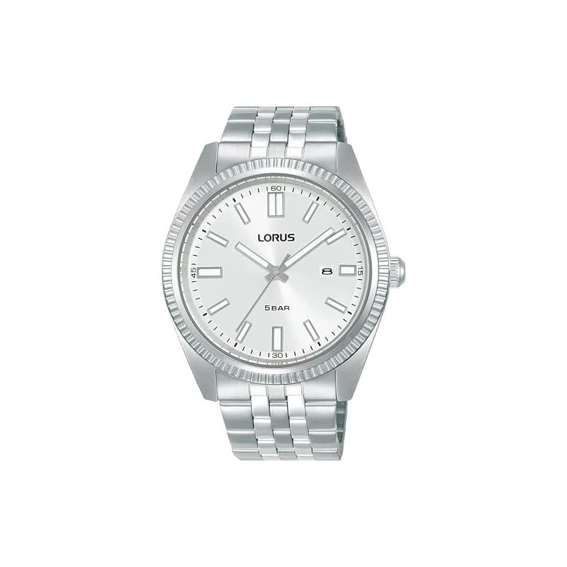 LORUS Homme Analogique Quartz Montre avec Bracelet en Acier Inoxydable RH971QX9