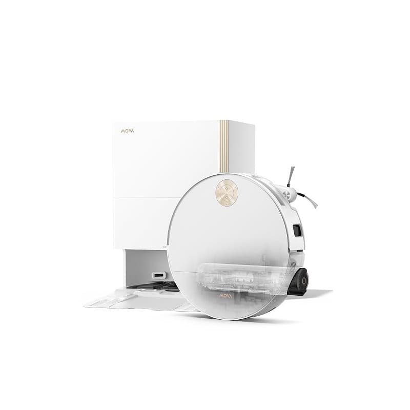 MOVA S70 Ultra Roller Robot aspirateur Laveur 32 000 Pa avec Lavage HydroForce, Navigation CovertSense, Technologie AutoShield,