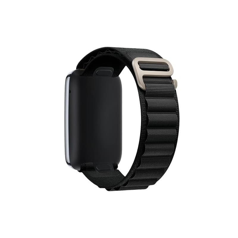 Bracelet en Nylon Compatible with Apple Watch Ultra3/2/1 SE3/2/1 Series11/10/9/8/7/6/5/4/3/2/1 – Bracelet d'extérieur réglable,