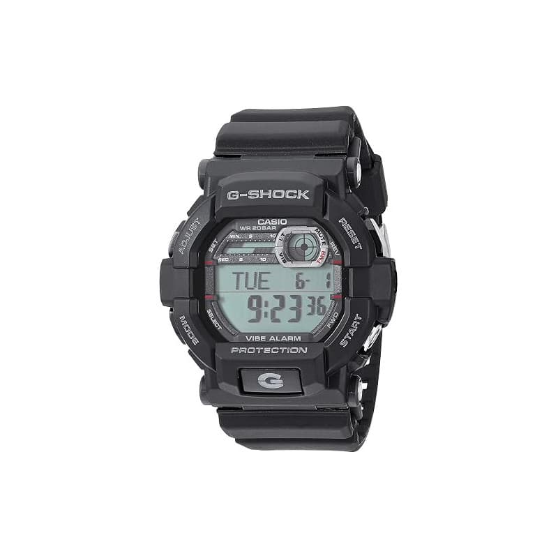 Casio Unisexe-Adultes Digital Quartz Montre avec Bracelet en Plastique GD-350-1CR