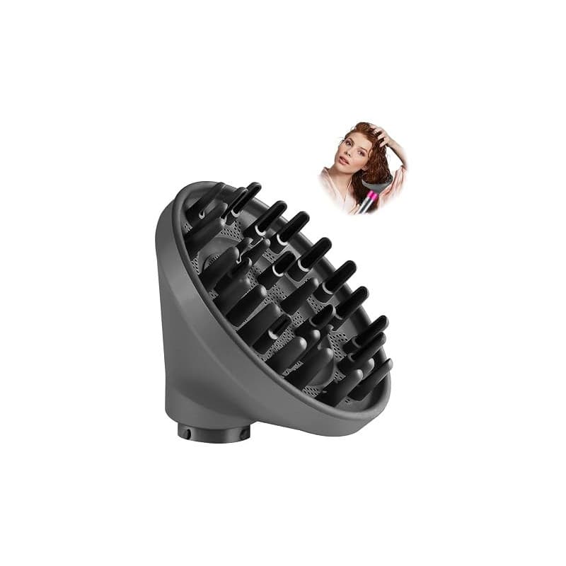 Accessoires et embouts pour diffuseur du Dyson Airwrap, répartition uniforme de l’air pour mieux définir les boucles et ondulati
