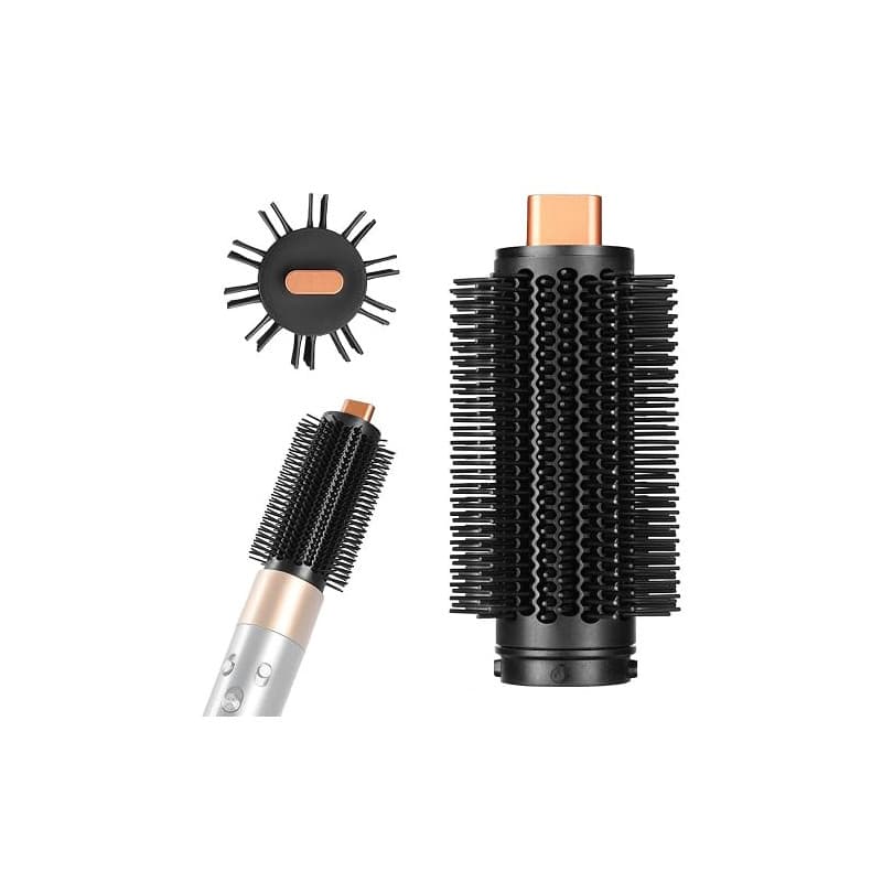 Grande brosse ronde volumisante Compatible pour Dyson Airwrap, Crée des styles volumineux avec moins de frisottis, compatible av