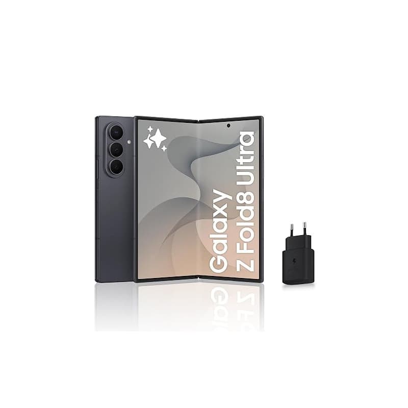 Samsung Galaxy Z Fold8 Ultra Smartphone Pliable, 256 Go, Graphite | Téléphone Portable Android avec Galaxy AI Double, Écran Mult
